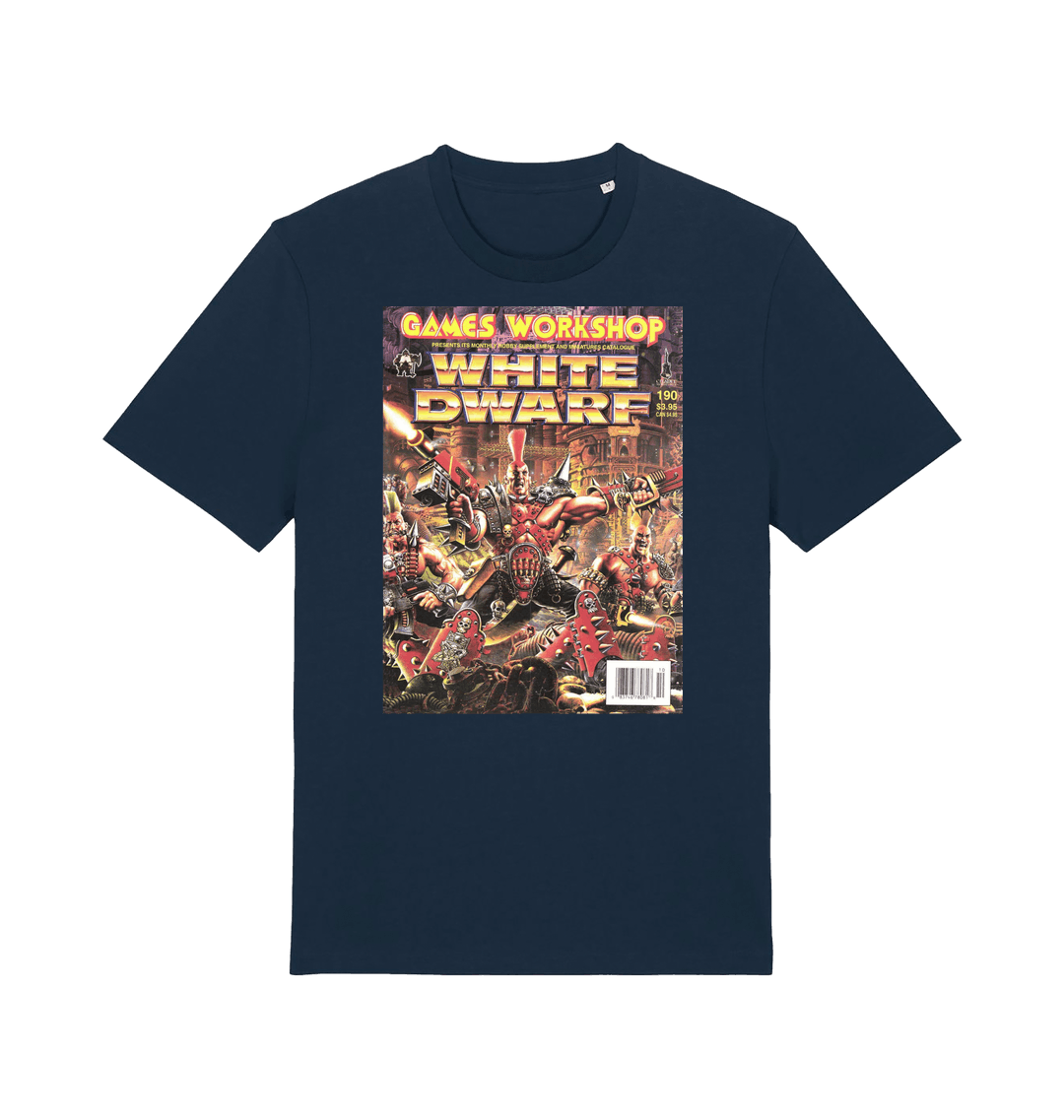 French Navy Printed T-shirt Front